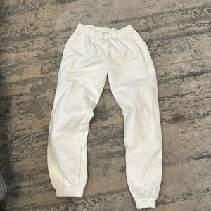 Cream Brandy Melville Joggers